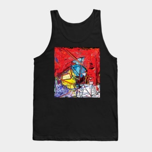 The Intricate Scaffolding of the Subconscious Mind, Wall Art Tank Top
